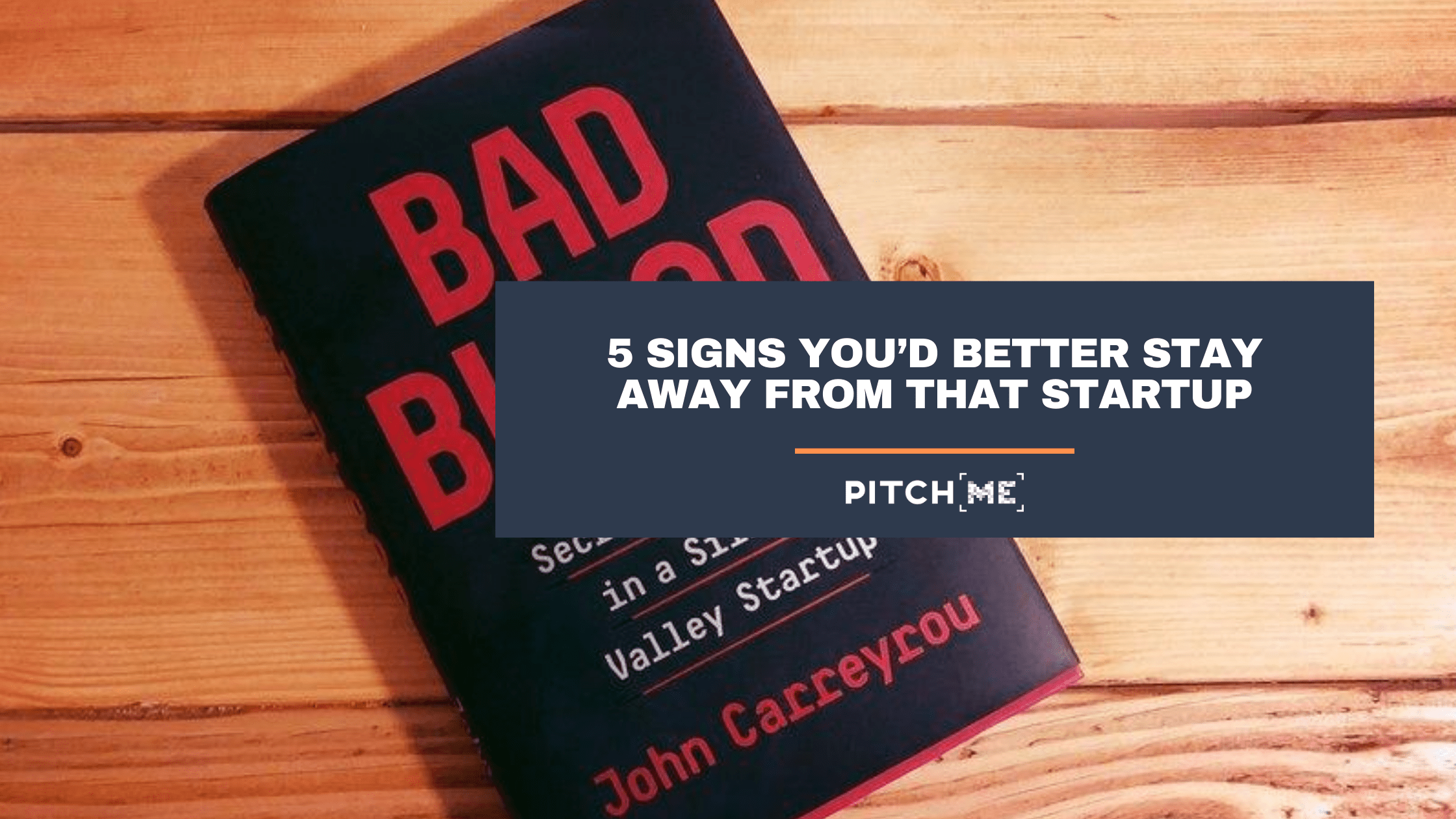 The bad blood book by John Carreyou